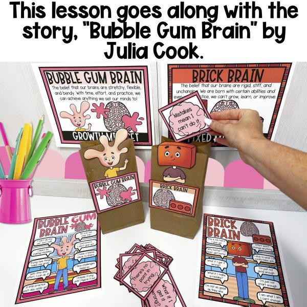 "Bubble Gum Brain" by Julia Cook Companion Lesson - Image 2