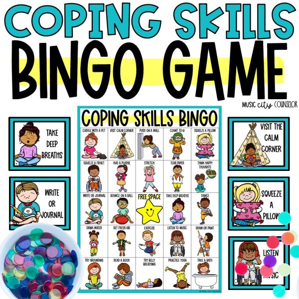 Coping Skills BINGO Game