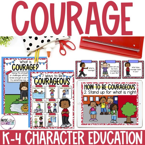 Courage Character Education Lesson