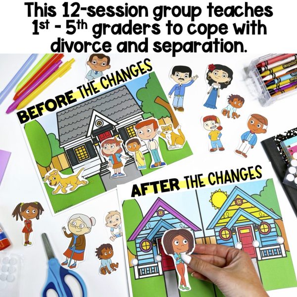 Divorce Small Group & Individual Counseling Curriculum - Image 2