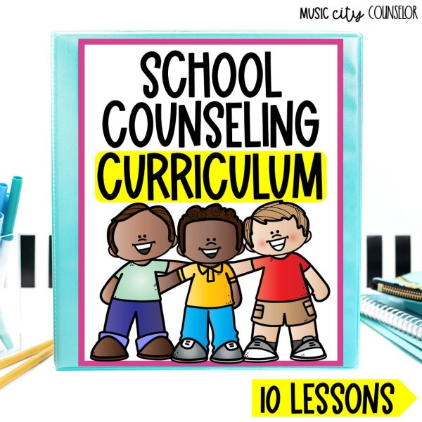 School Counseling Curriculum, 10-Lesson Bundle #2