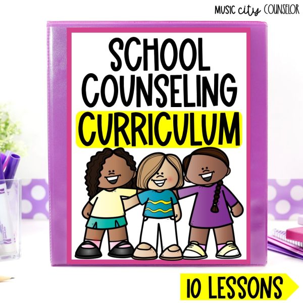 School Counseling Curriculum, 10-Lesson Bundle #1