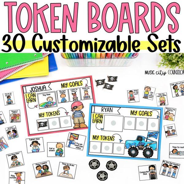 Token Boards, Visual Reward Choice Menu