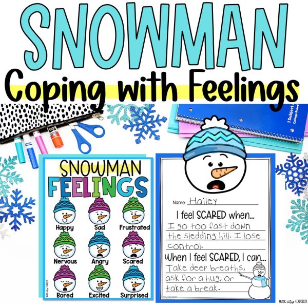 Snowman Feelings & Coping Skills Lesson