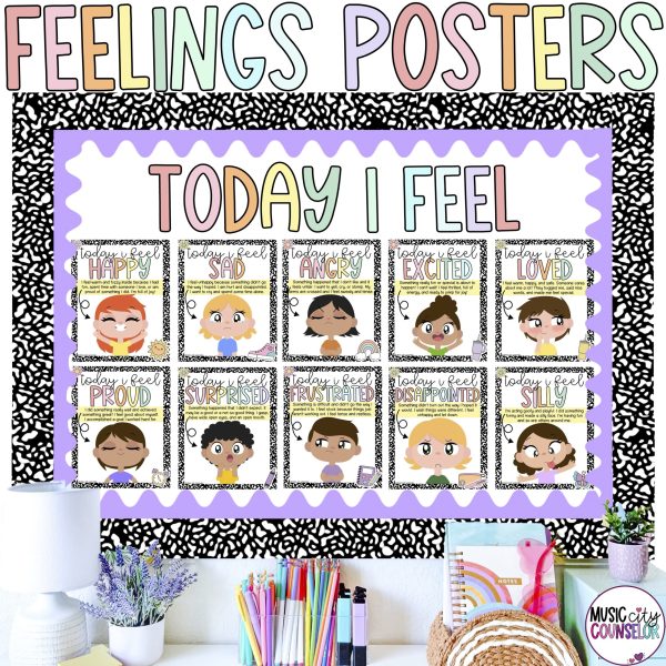 Feelings Posters & Bulletin Board