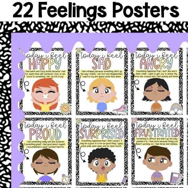 Feelings Posters & Bulletin Board - Image 2