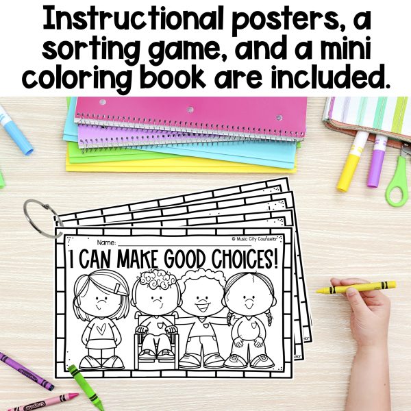 Preschool & Prek Making Good Choices Lesson - Image 3