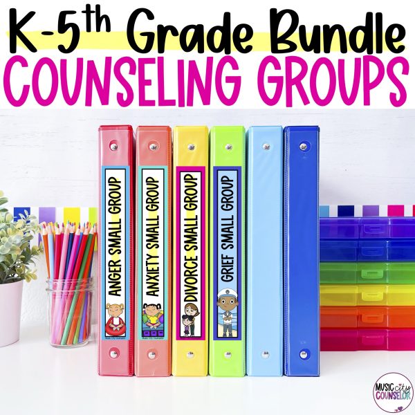 Small Group Counseling Curriculum Growing Bundle