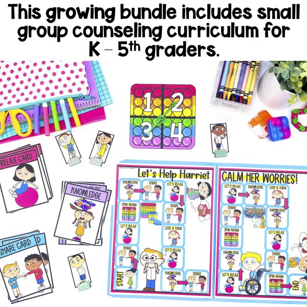 Small Group Counseling Curriculum Growing Bundle - Image 2