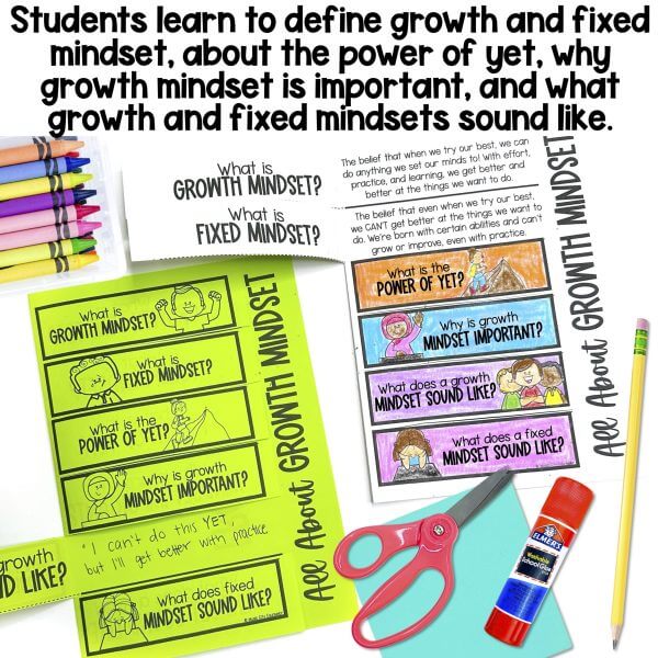 Growth Mindset Folded Craft Activity - Image 3