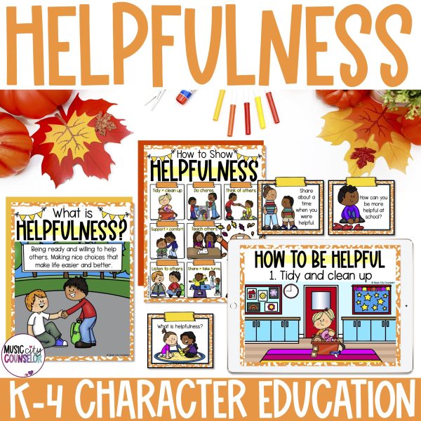 Helpfulness Character Education Lesson