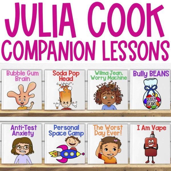 Julia Cook Book Companion Lessons BUNDLE