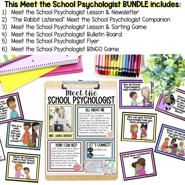 Meet the School Psychologist Bundle - Image 2