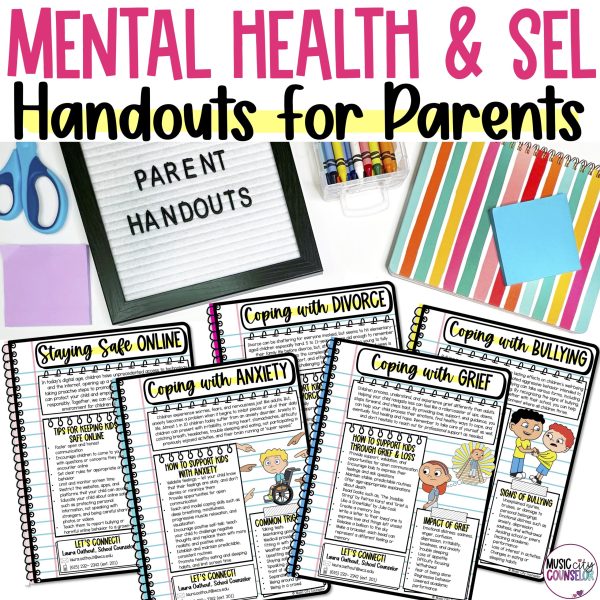 11 Bilingual English Spanish SEL & Mental Health Parenting Handouts - Image 9