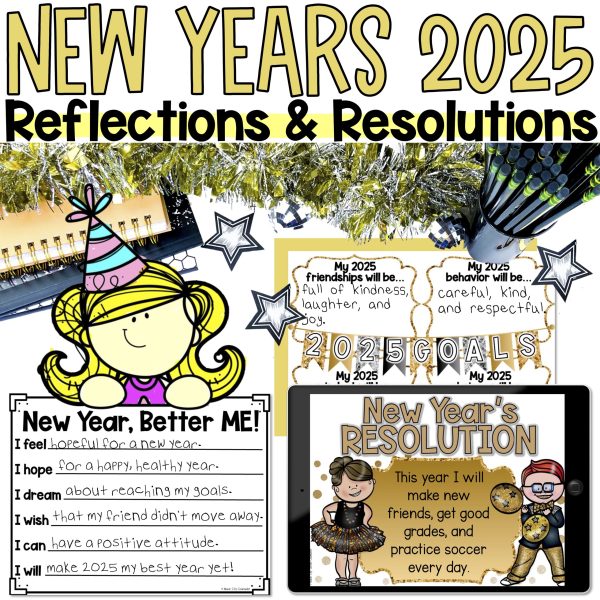 New Years 2025 SEL & Counseling Activity