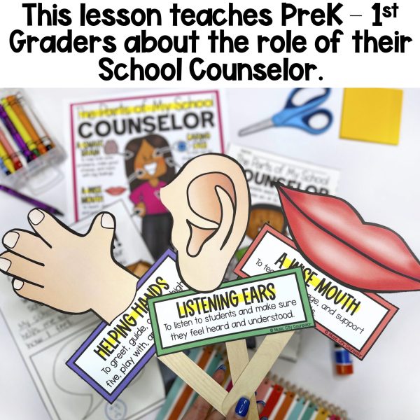 Meet the School Counselor PreK, Kindergarten, & 1st Grade Lesson - Image 2