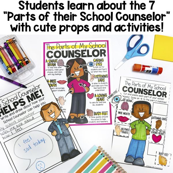 Meet the School Counselor PreK, Kindergarten, & 1st Grade Lesson - Image 3