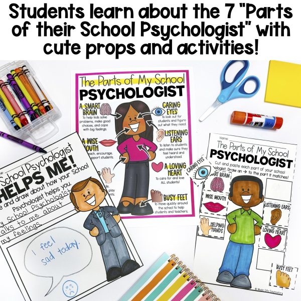 Meet the School Psychologist PreK, Kindergarten, & 1st Grade Lesson - Image 3