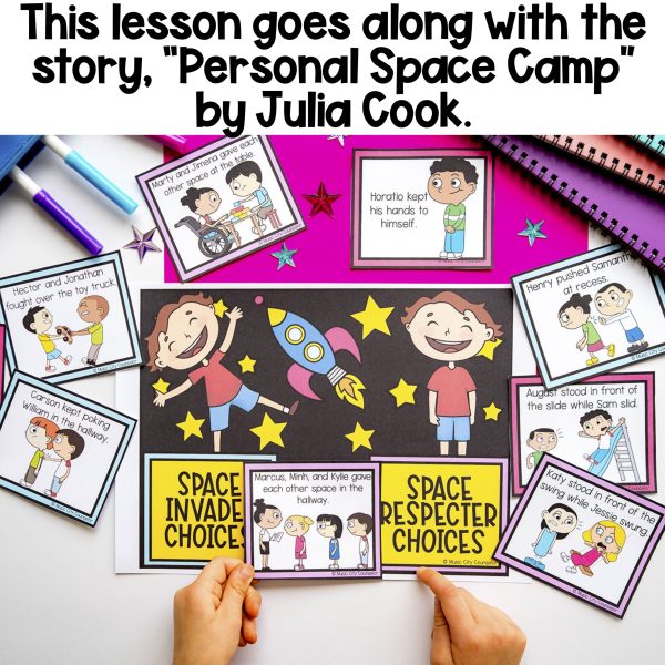 "Personal Space Camp" by Julia Cook Companion Lesson - Image 2