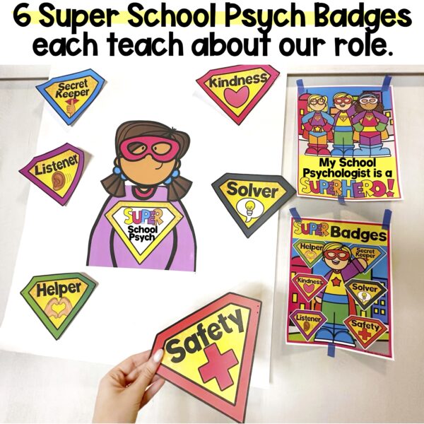 Meet the School Psychologist Lesson: Superhero Theme - Image 3