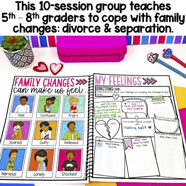 Middle School Family Changes: Divorce & Separation Small Group ...