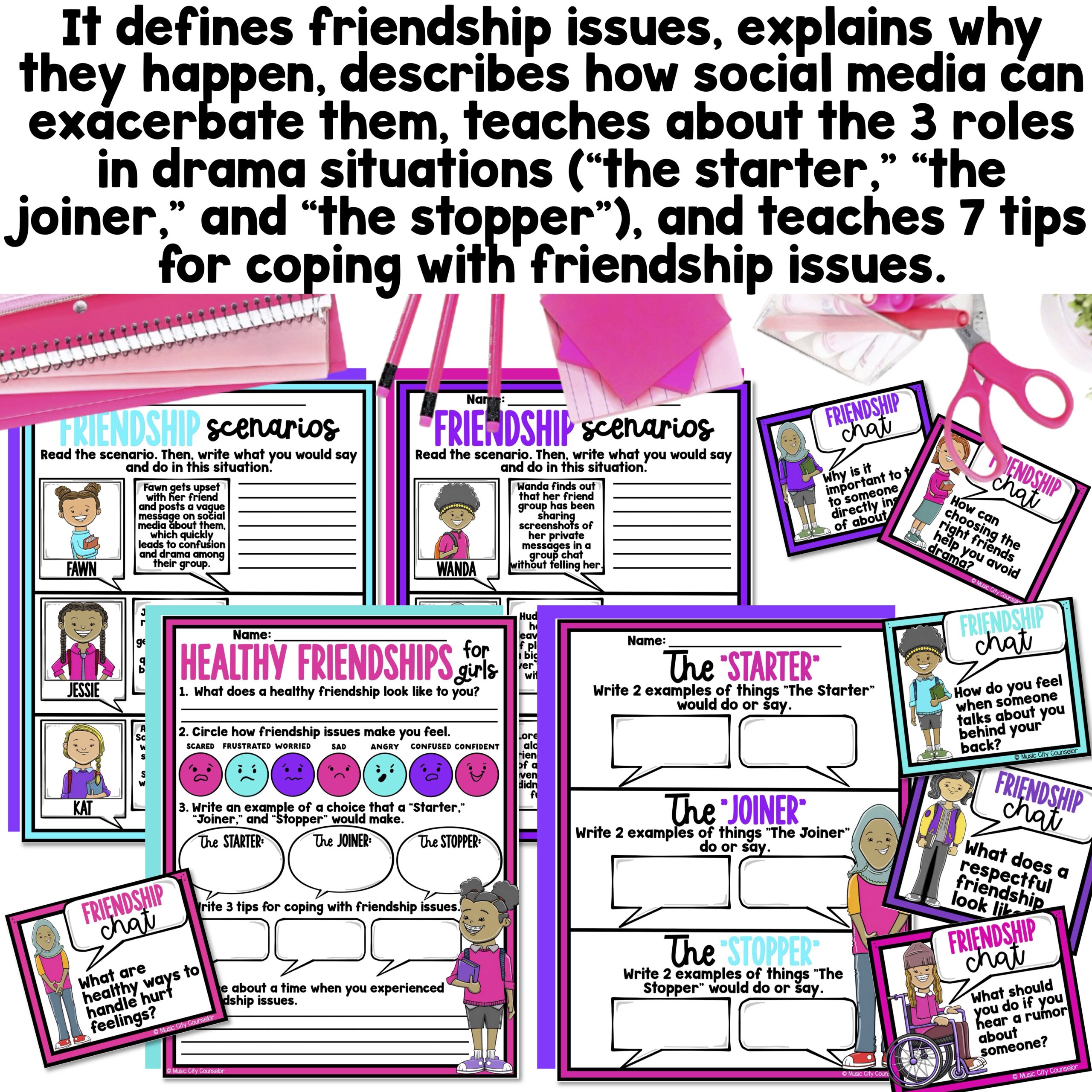 Healthy Friendships & Coping with Friendship Issues for Girls - Image 3