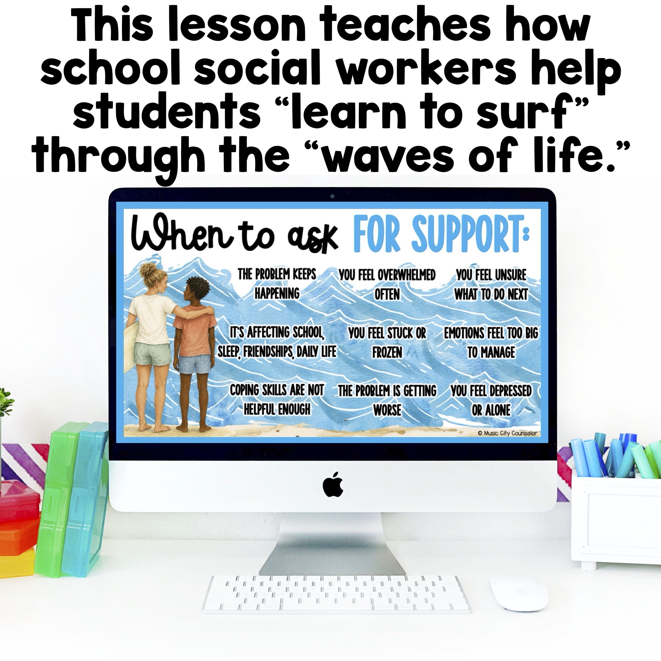 Meet the Social Worker, Waves of Life Lesson - Image 2