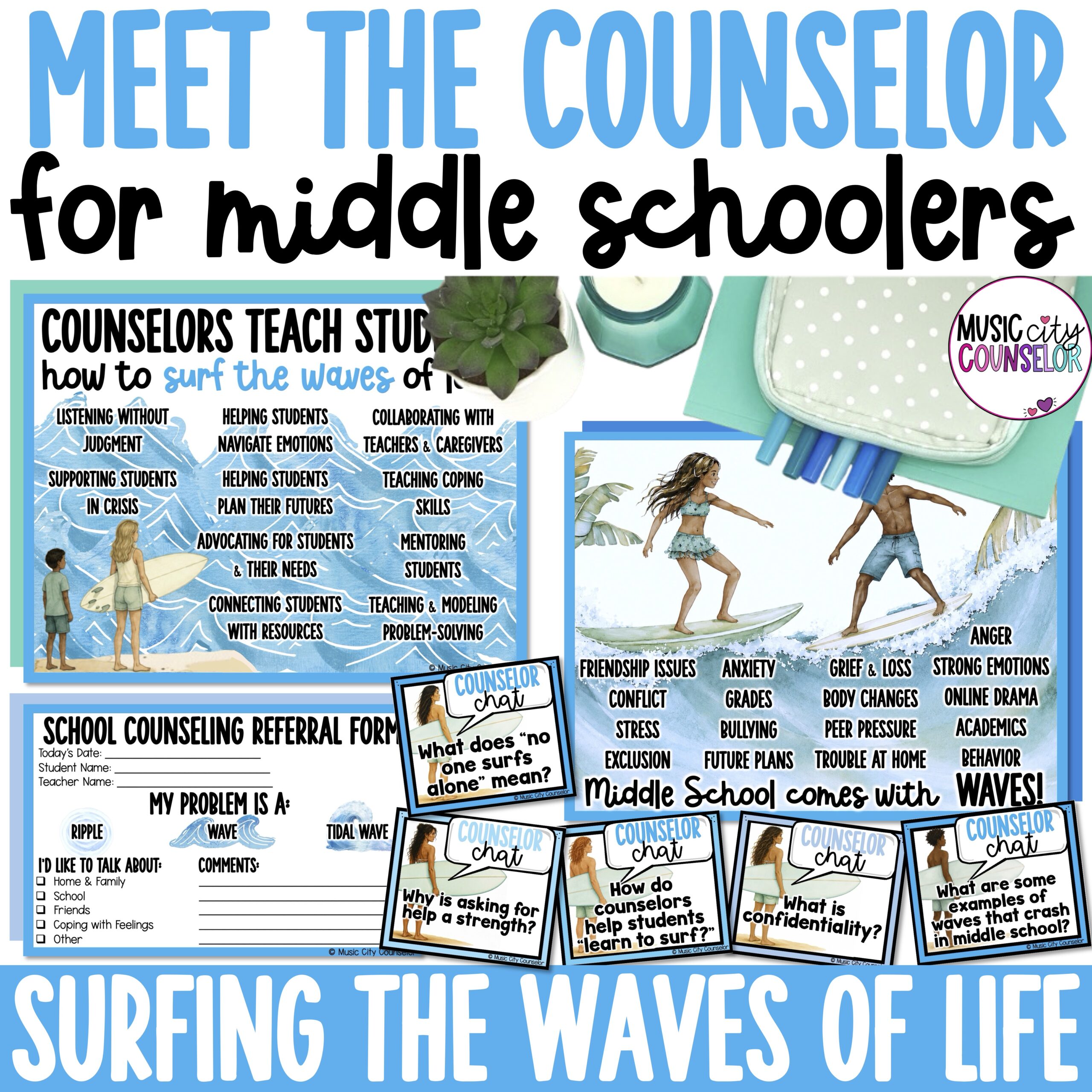Meet the Counselor, Waves of Life Lesson