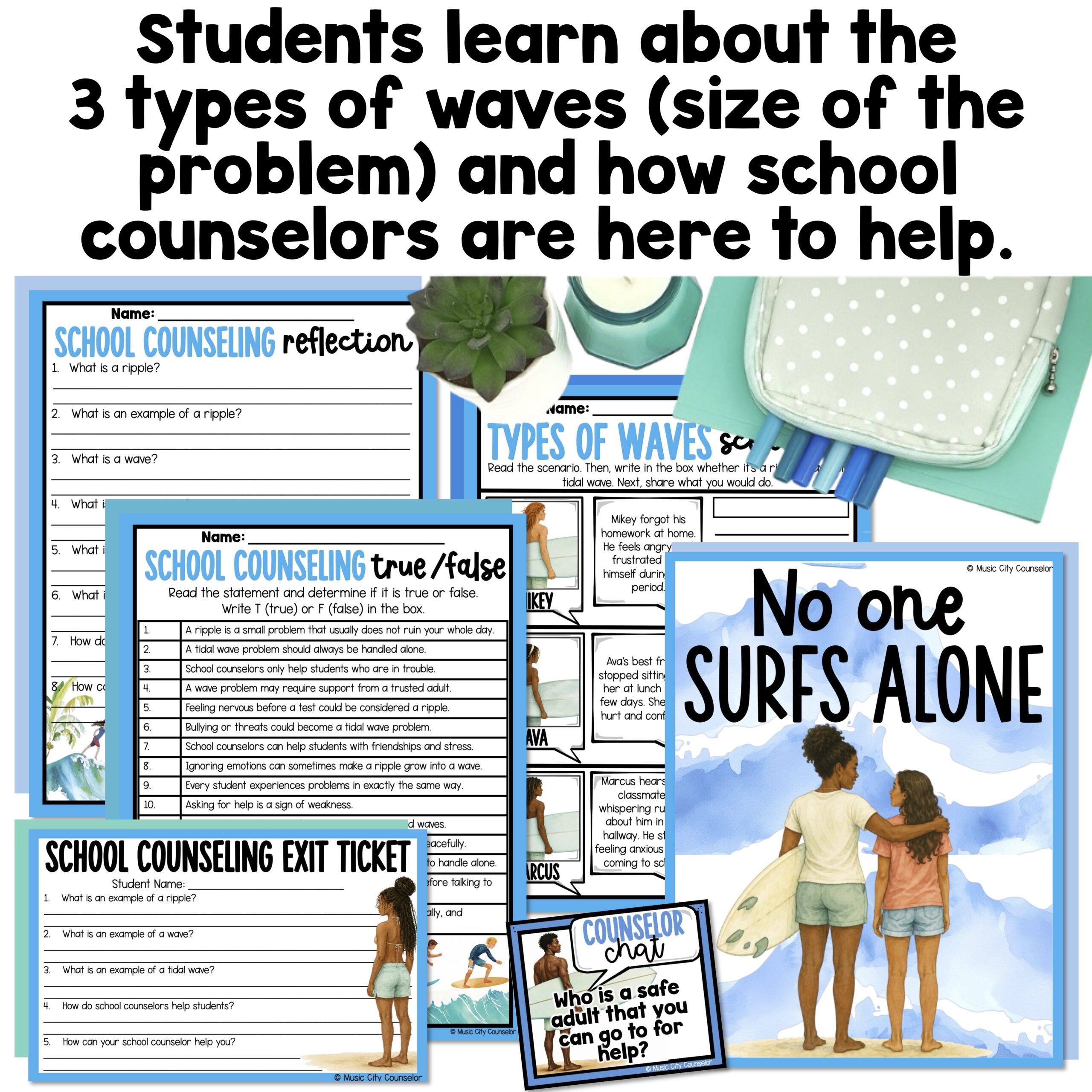 Meet the Counselor, Waves of Life Lesson - Image 3