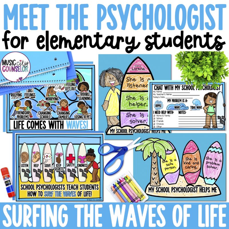 Meet the School Psychologist "Surf the Waves of Life" Lesson