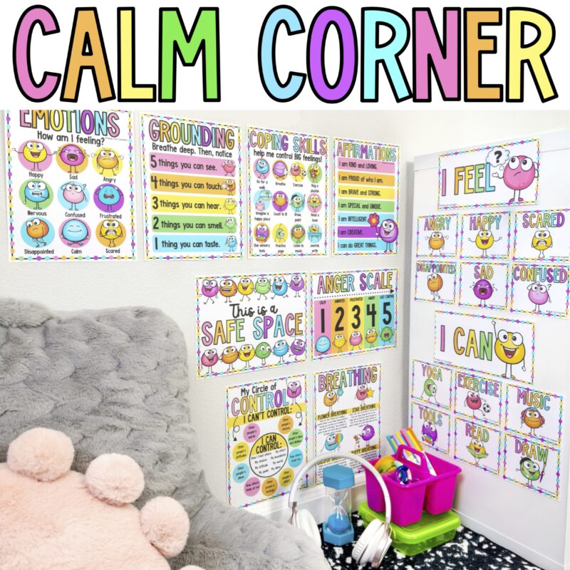 Calm Corner Posters & Visuals