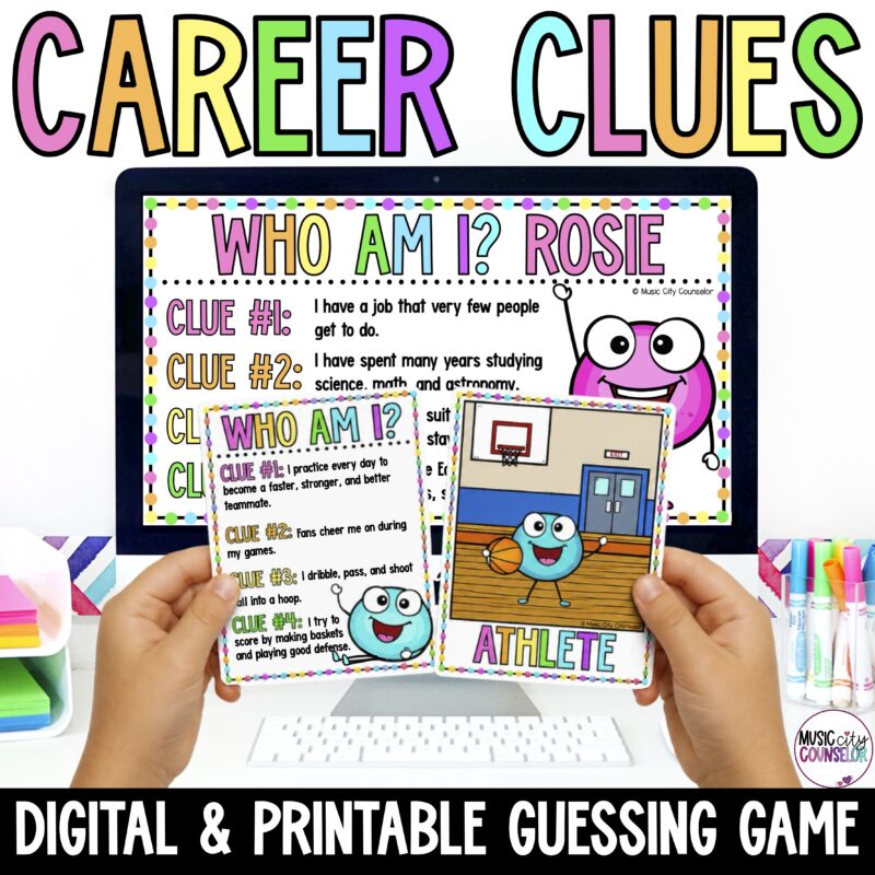 Careers & Community Helpers Guessing Game: Career Clues