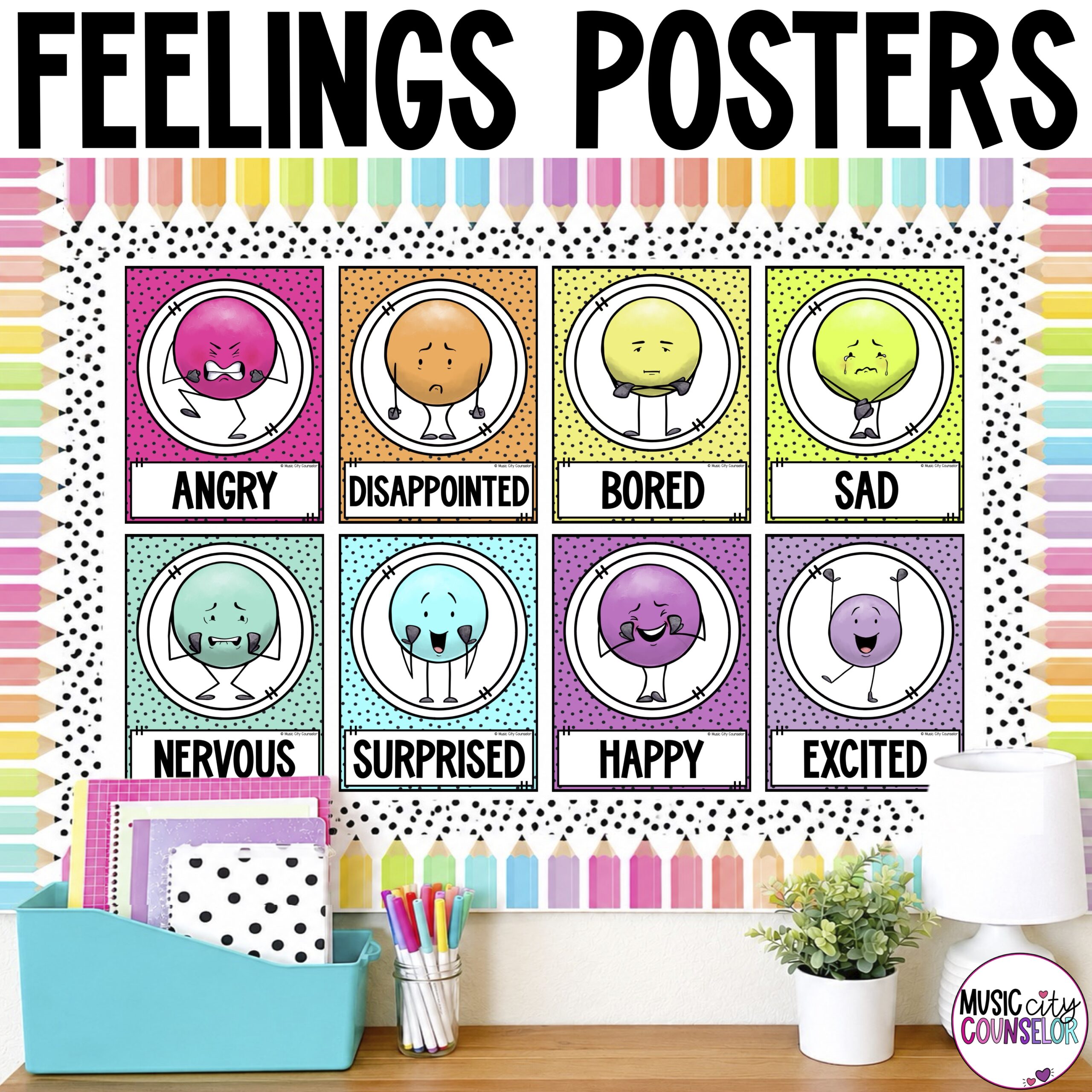 Feelings & Emotions Posters