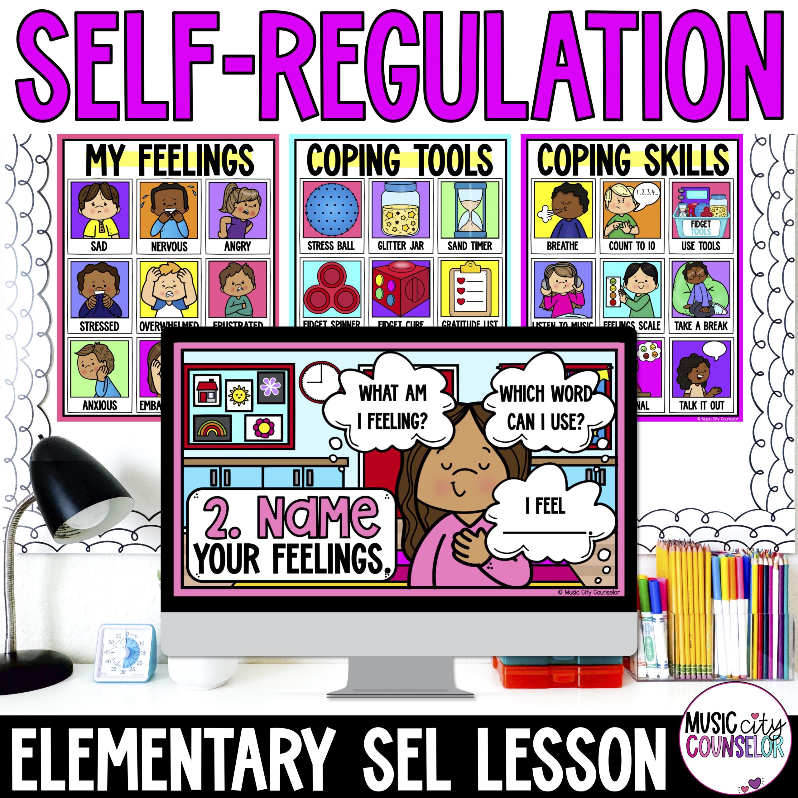 Self-Regulation & Coping Skills Lesson