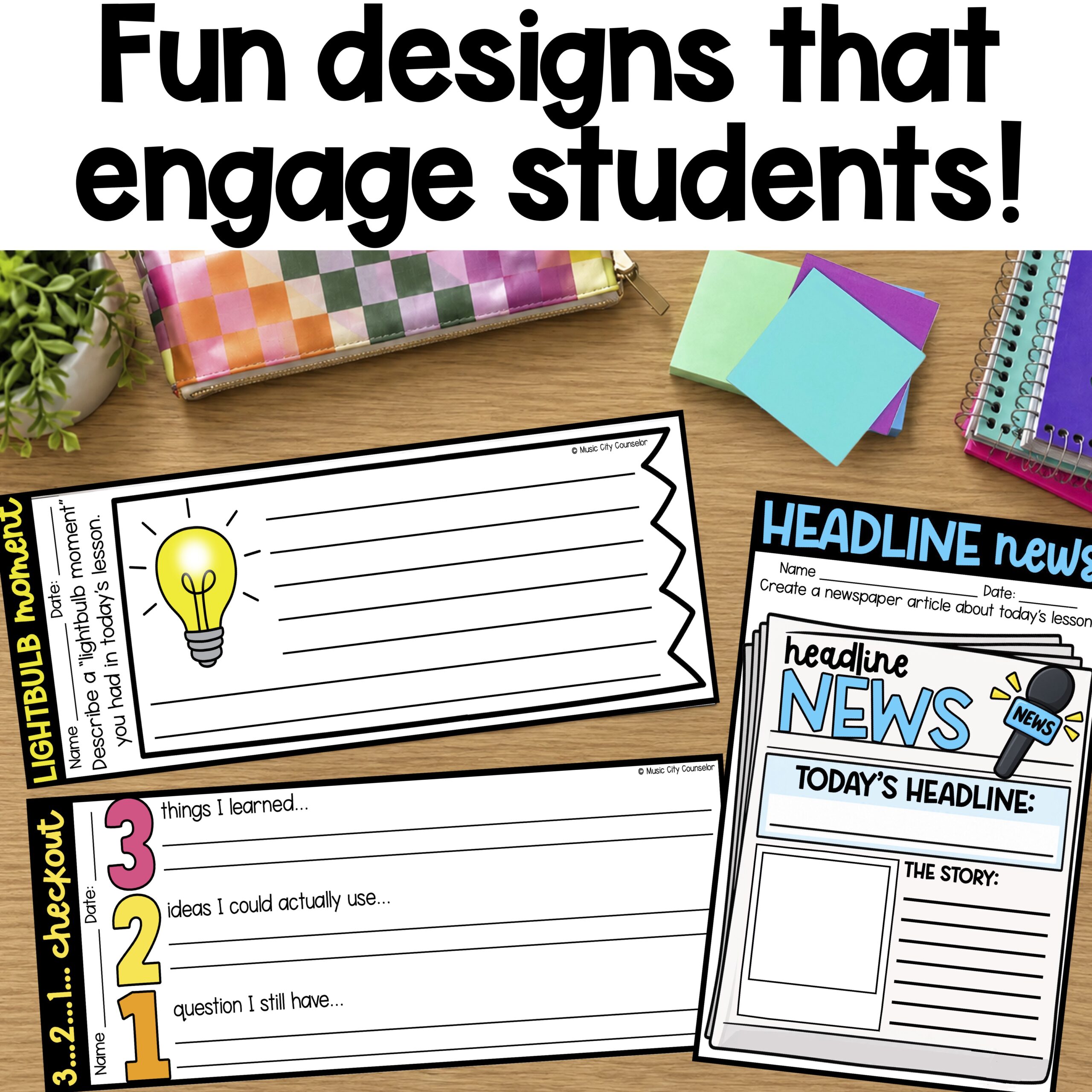 Exit Ticket Templates - Image 2