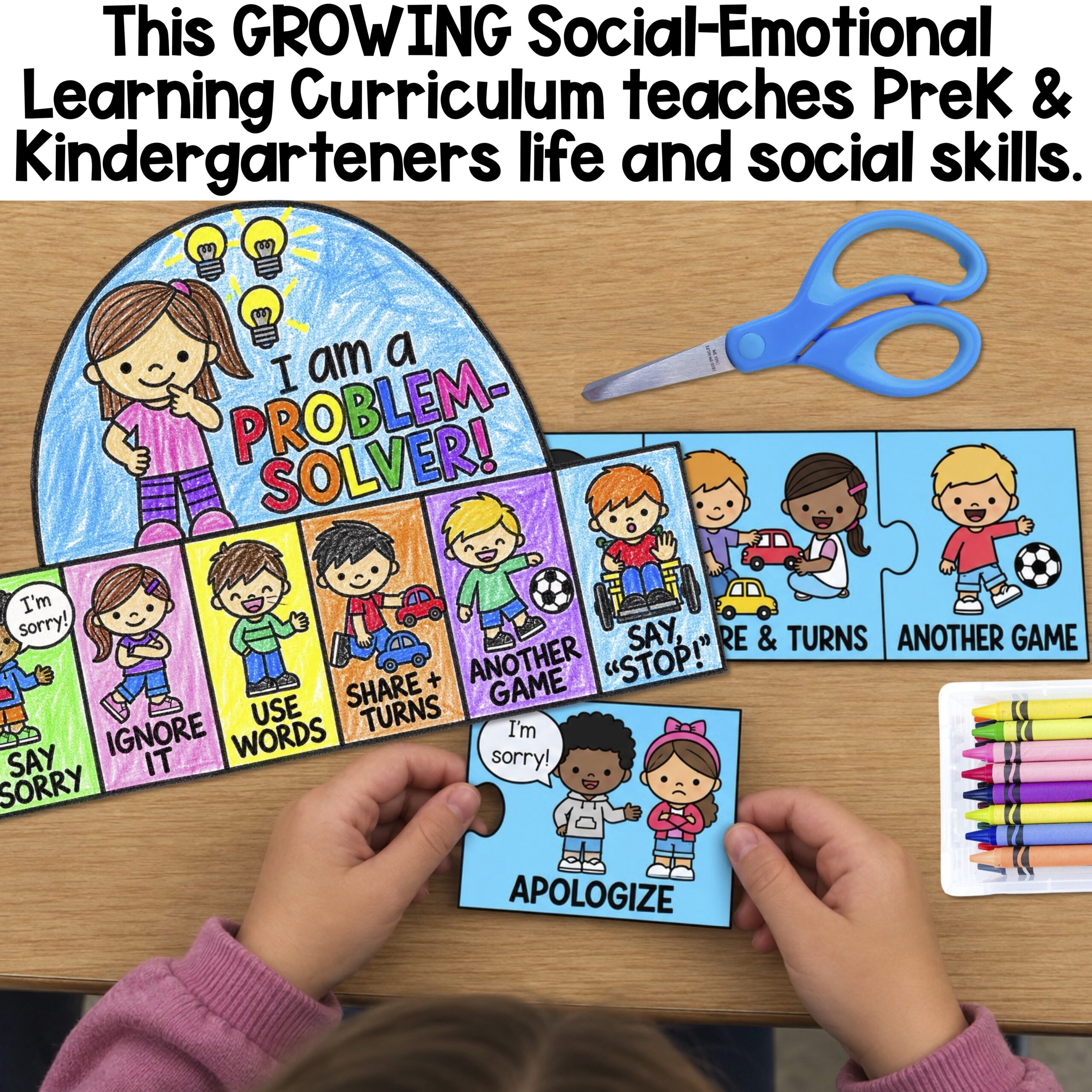 Social-Emotional Learning & School Counseling Curriculum for PreK & Kindergarten - Image 2