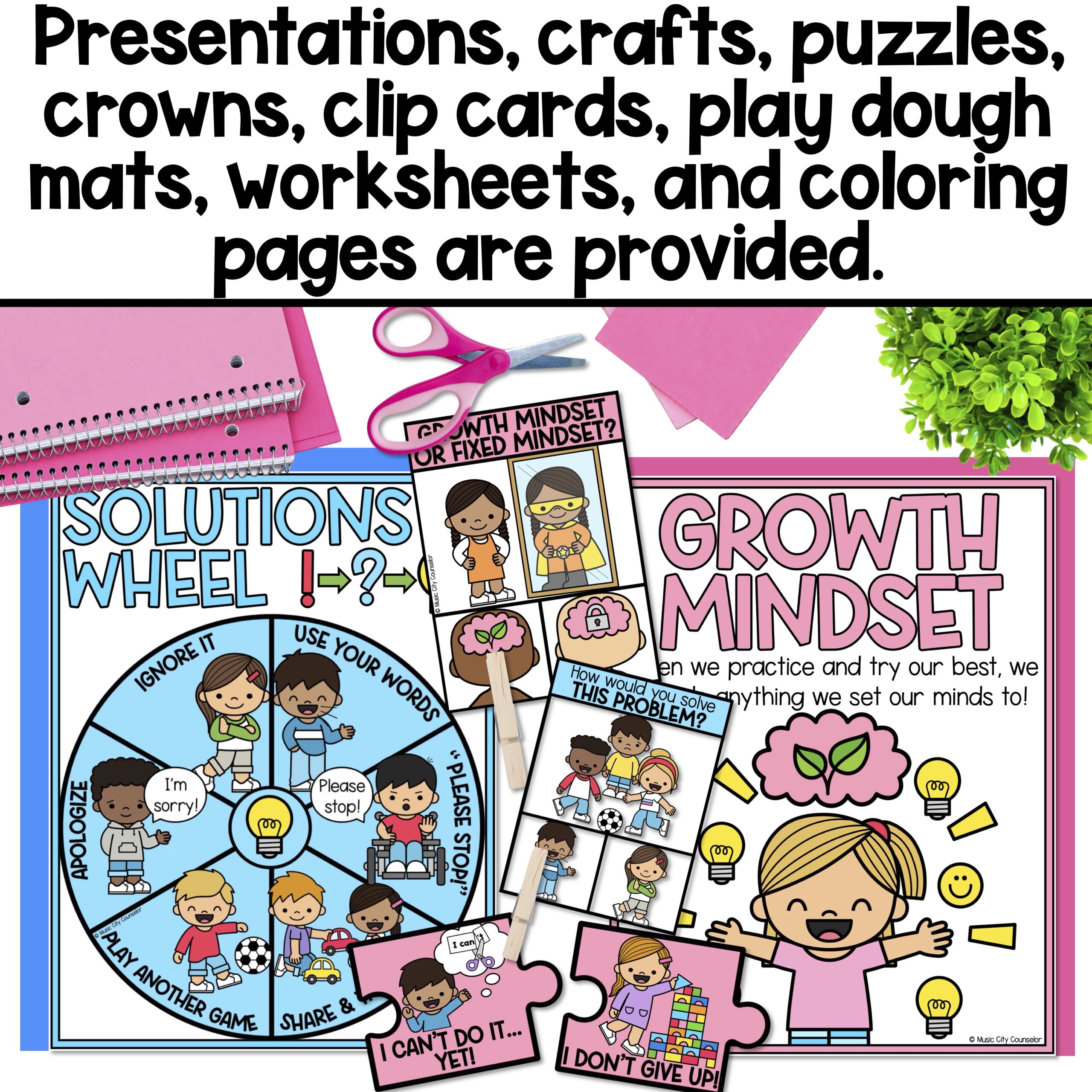 Social-Emotional Learning & School Counseling Curriculum for PreK & Kindergarten - Image 4
