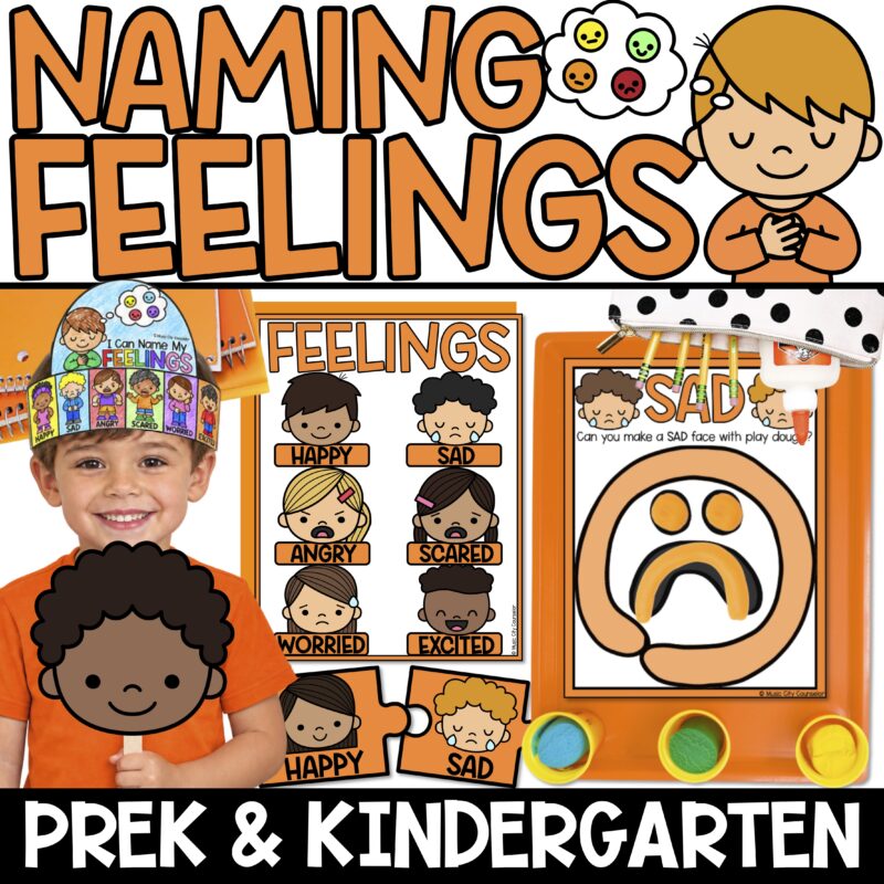 Feelings & Emotions Lesson for PreK & Kindergarten